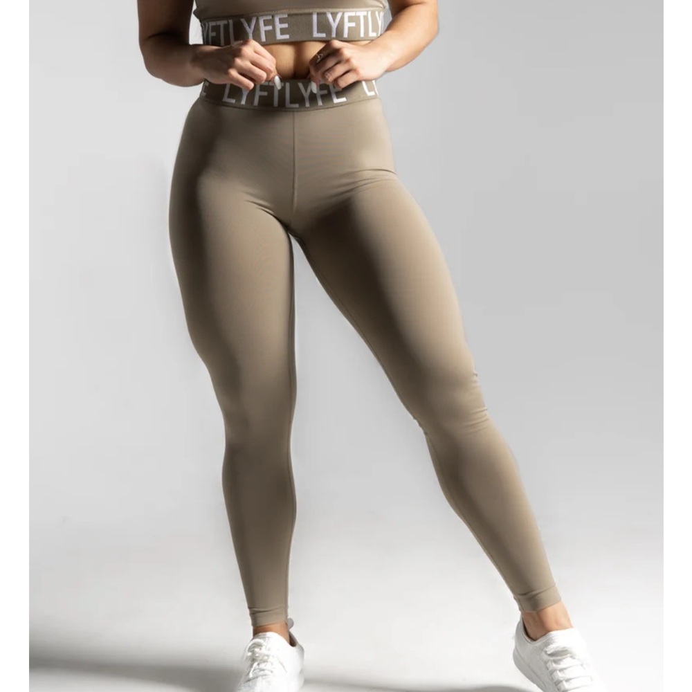 Women's LYFTLYFE ORIGINAL LEGGINGS olive green small